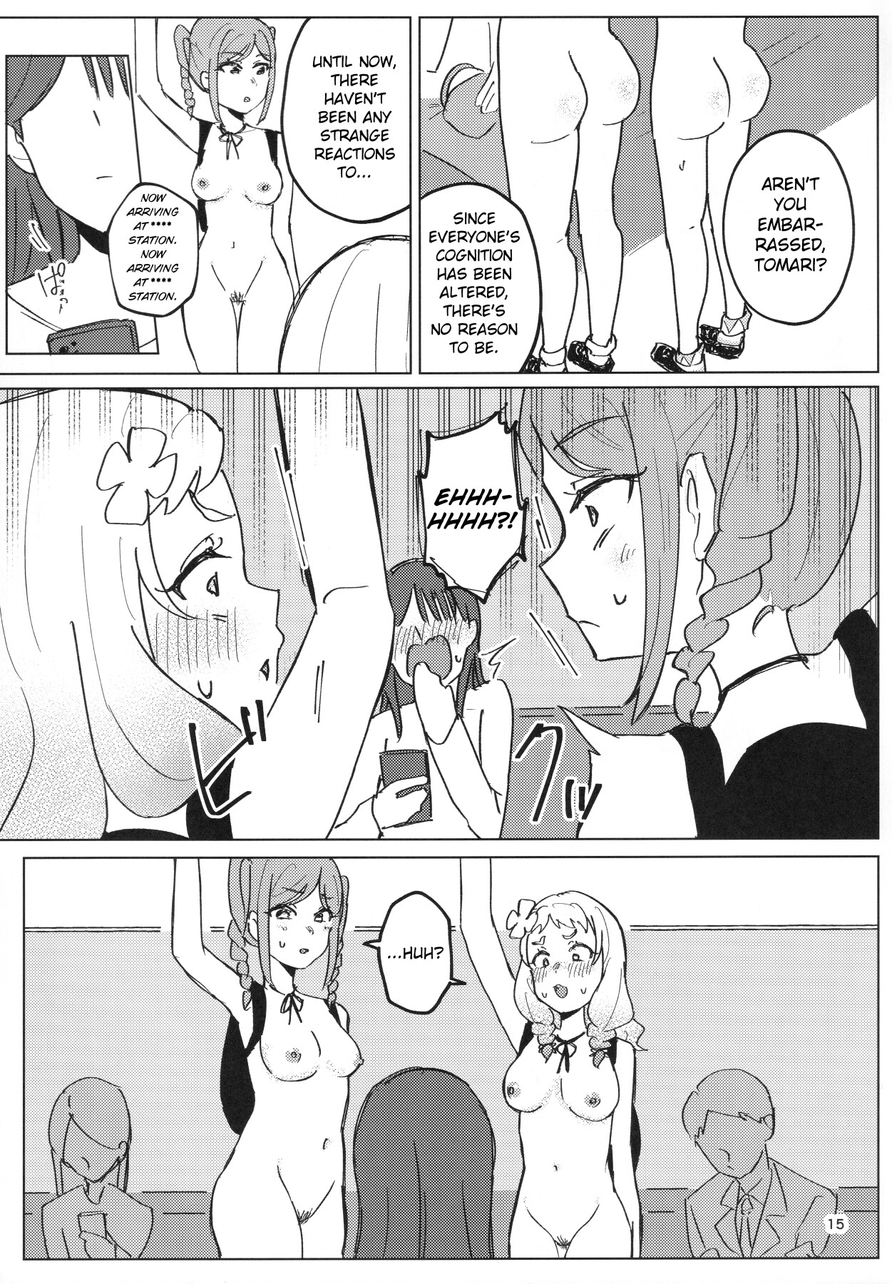 Hentai Manga Comic-Going to School Naked is the Standard-Read-16